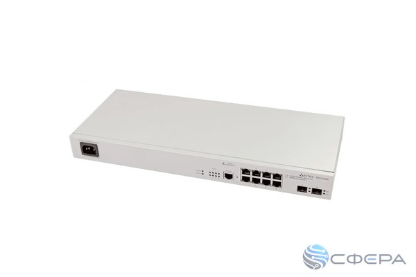 Коммутатор Eltex MES2308P, 8×1G PoE+, 2×SFP, L2