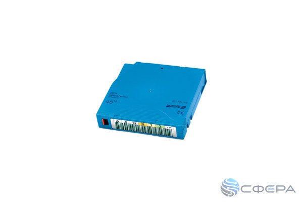 Картридж LTO-9 Ultrium, 18/45 ТБ, чёрный